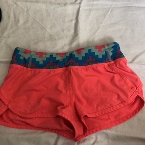 neon pink ivviva shorts
